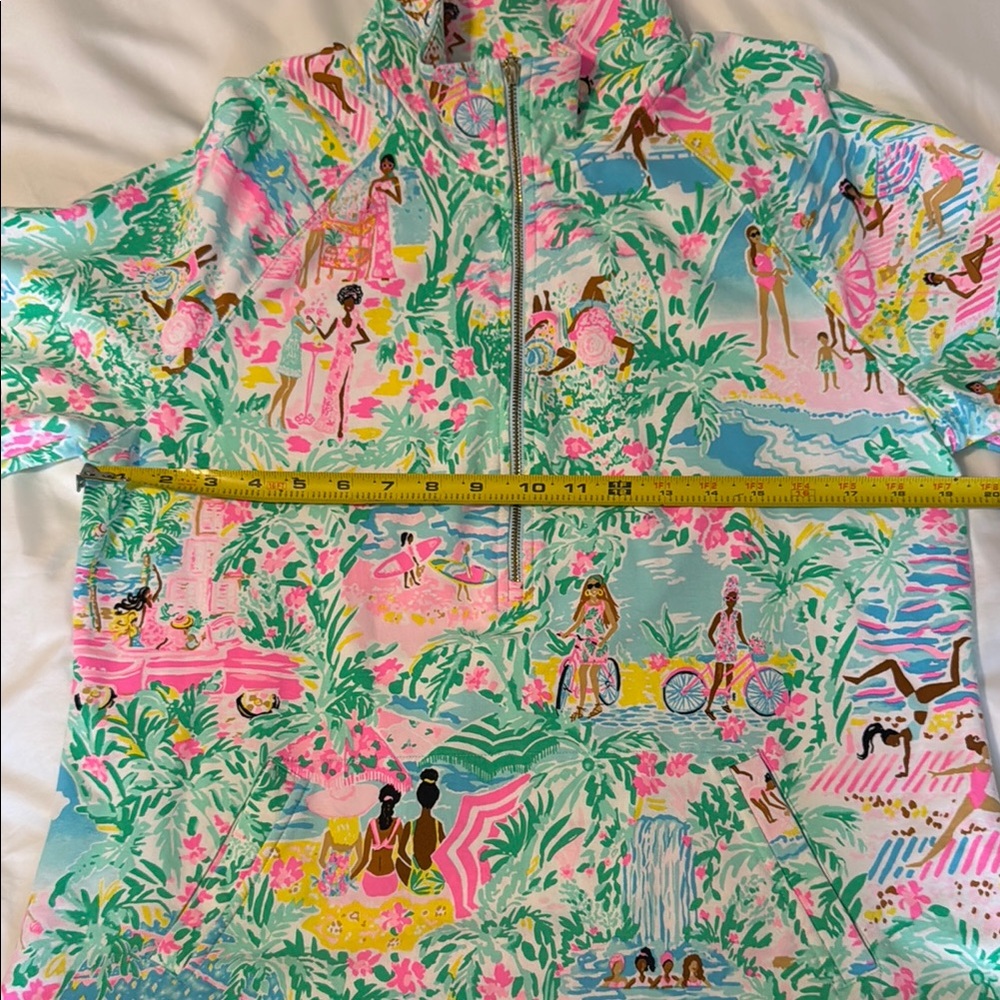 Lilly Pulitzer upf 50+ skipper popover - Let’s Get Together - Picture 4 of 5